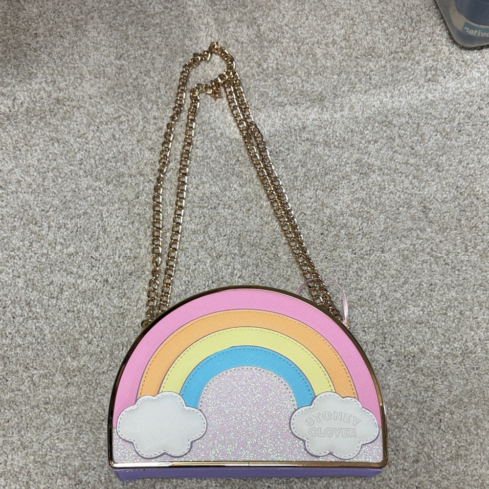 Stoney Clover Lane Rainbow Bag - Pink, Yellow, Blue